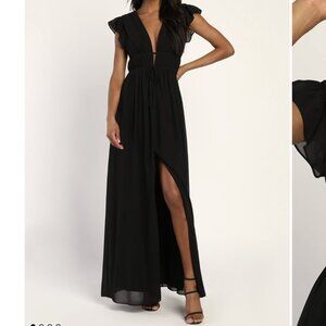 Boho Black Maxi Dress - Lulu's